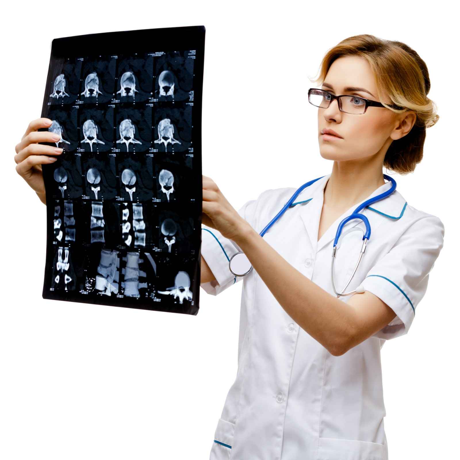 Spinal MRI/CT Scan with 3D View